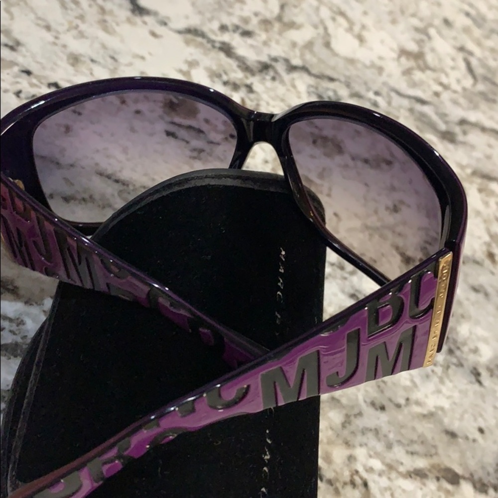 Marc by Marc Jacobs purple sunglasses - Picture 3 of 9